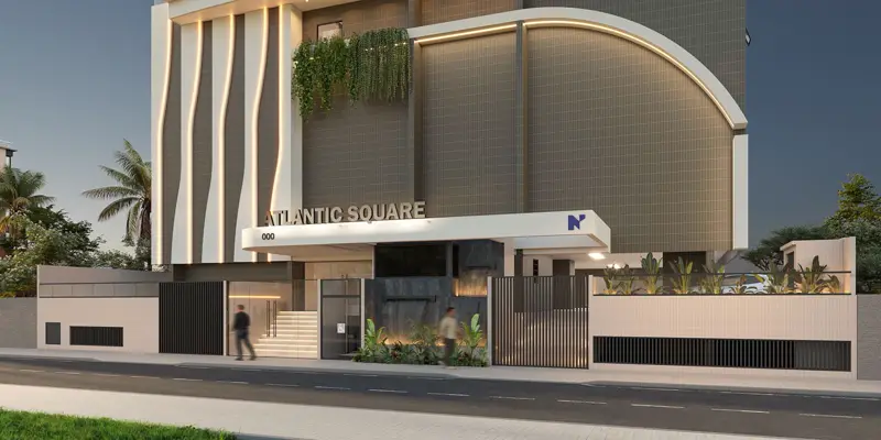 Atlantic Square, Entrada